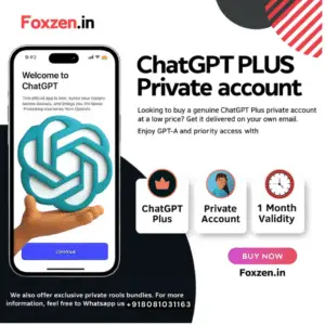 ChatGPT Plus Private Account – Low Price